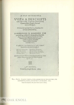 SEVENTEENTH CENTURY MARYLAND, A BIBLIOGRAPHY. With an Introduction by Lawrence C. Wroth.