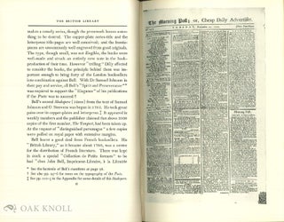 JOHN BELL, 1745-1831, BOOKSELLER, PRINTER, PUBLISHER, TYPEFOUNDER, JOURNALIST, & C. ...