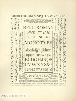 JOHN BELL, 1745-1831, BOOKSELLER, PRINTER, PUBLISHER, TYPEFOUNDER, JOURNALIST, & C. ...