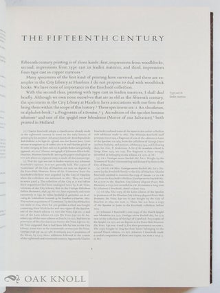 TYPEFOUNDRIES IN THE NETHERLANDS, FROM THE FIFTEENTH TO THE NINETEENTH CENTURY.