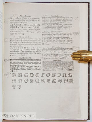 TYPEFOUNDRIES IN THE NETHERLANDS, FROM THE FIFTEENTH TO THE NINETEENTH CENTURY.