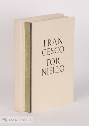 Order Nr. 35984 ALPHABET OF FRANCESCO TORNIELLO DA NOVARA (1517) FOLLOWED BY A COMPARISON WITH...