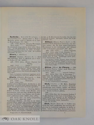 BIOGRAPHISCH-LITERARISCHES HANDWÖRTERBUCH ZUR GESCHICHTE DER EXAKTEN WISSENSCHAFTEN ... MATHEMATIKERN, ASTRONOMEN, PHYSIKERN, CHEMIKERN, MINERALOGEN, GEOLOGEN ...
