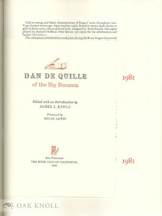 TWO HUNDREDTH BOOK, A BIBLIOGRAPHY OF THE BOOKS PUBLISHED BY THE BOOK CLUB OF CALIFORNIA, 1958-1993.
