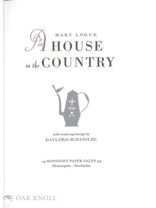 A HOUSE IN THE COUNTRY.