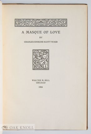 A MASQUE OF LOVE.