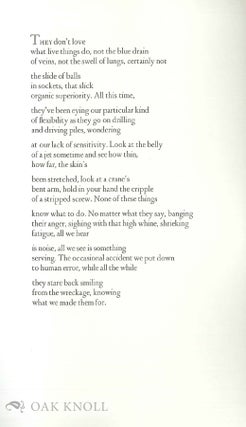POEMS FOR THE NEW CENTURY