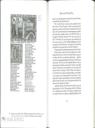 NOTES ON THE HISTORY OF THE ELSTON PRESS.