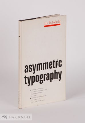 Order Nr. 5228 ASYMMETRIC TYPOGRAPHY. Jan Tschichold