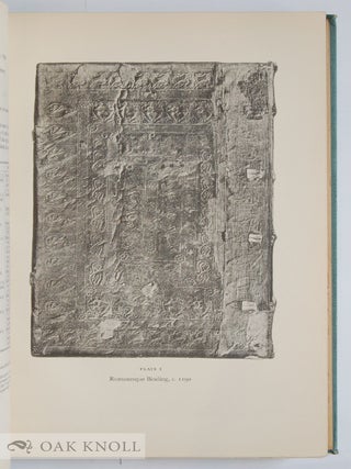 BINDINGS IN CAMBRIDGE LIBRARIES, SEVENTY-TWO PLATES. WITH NOTES BY G.D. HOBSON. BASED ON RESEARCHES BY N.F. BARWELL, H.M. DAVIES AND THE LATE CHARLES E. SAYLE.