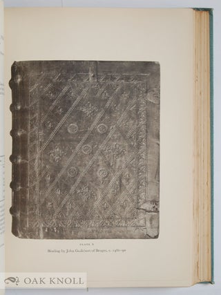 BINDINGS IN CAMBRIDGE LIBRARIES, SEVENTY-TWO PLATES. WITH NOTES BY G.D. HOBSON. BASED ON RESEARCHES BY N.F. BARWELL, H.M. DAVIES AND THE LATE CHARLES E. SAYLE.
