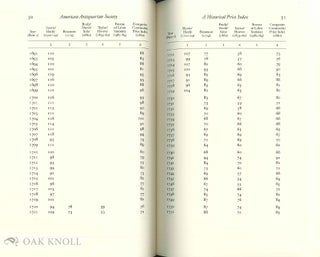 HOW MUCH IS THAT IN REAL MONEY? A HISTORICAL PRICE INDEX FOR USE AS A DEFLATOR OF MONEY VALUES IN THE ECONOMY OF THE UNITED STATES.