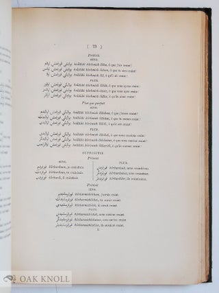 GRAMMAIRE TURKE: PRÉCÉDÉE D'UN DISCOURS PRÉLIMINAIRE SUR LA LANGUE ET LA LITTÉRATURE DES NATIONS ORIENTALES