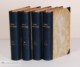Order Nr. 75690 SCHWEIZERISCHES KÜNSTLER-LEXIKON, HERAUSGEGEBEN MIT UNTERSTÜTZUNG DES BUNDES...