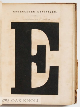 VERVOLG DER LETTERPROEF VAN JOH. ENCCHEDÉ EN ZONEN, TE HAARLEM.