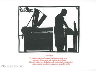 TYPEFOUNDRY IN SILHOUETTE, HOW PRINTING TYPE IS DEVELOPED AT KLINGSPOR BROS. IN OFFENBACH ON THE RIVER MAIN.