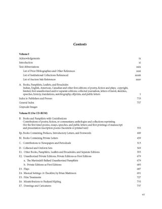 RUDYARD KIPLING: A BIBLIOGRAPHY.