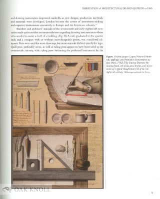 LINE, SHADE AND SHADOW: THE FABRICATION AND PRESERVATION OF ARCHITECTURAL DRAWINGS.