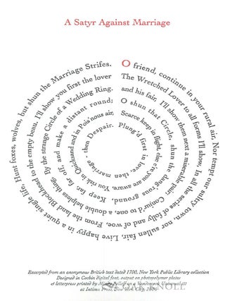 VERSE INTO TYPE: THE APHA POETRY PORTFOLIO.