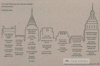 VERSE INTO TYPE: THE APHA POETRY PORTFOLIO.