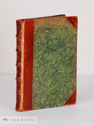 DER EXAKTE BUCHEINBAND, DER GUTE HALBRFRANZBAND DER KUNSTLERISCHE.